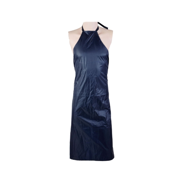 BPA89 Heavy Duty Waterproof Blue Heat Resistant Parachute Cloth Safety Sleeveless Apron