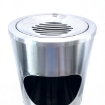 Outdoor 20 Liter Stainless Steel Rounded Standing Ashtray Dustbin 