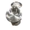 Outdoor 20 Liter Stainless Steel Rounded Standing Ashtray Dustbin 