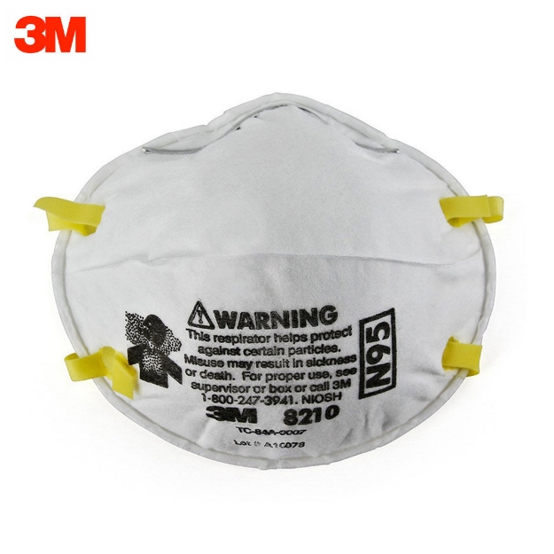 3M N95 8210 Dust Particulate Respirator Face Mask