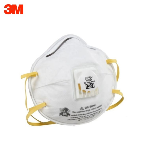 3M 8210V N95 Lightweight Particulate Respirator Mascarillas Dust Proof Face Shield With Filter