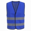 Reflective 120GSM Polyester Blue Safety Vest