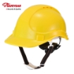 Safeyear W-018 Yellow ABS Ventilated Safety Helmet with Adjustable Ratchet