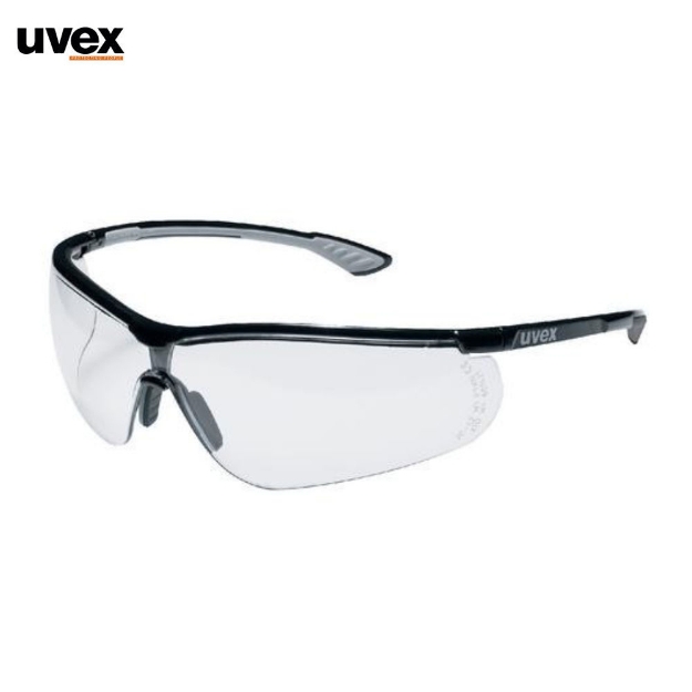 Uvex Sportstyle Anti-Scratch & UV Polycarbonate Clear Lens Light Safety Spectacles