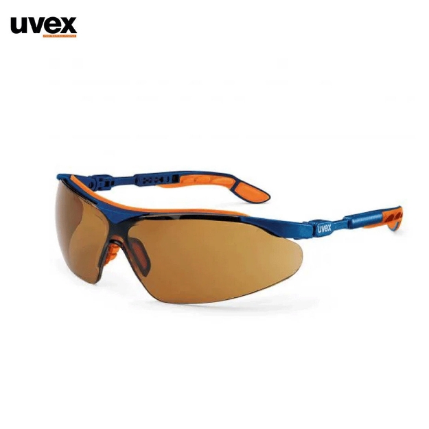Uvex I-VO Scratch Resistant & Chemical Resistant Polycarbonate Clear Lens Safety Spectacles