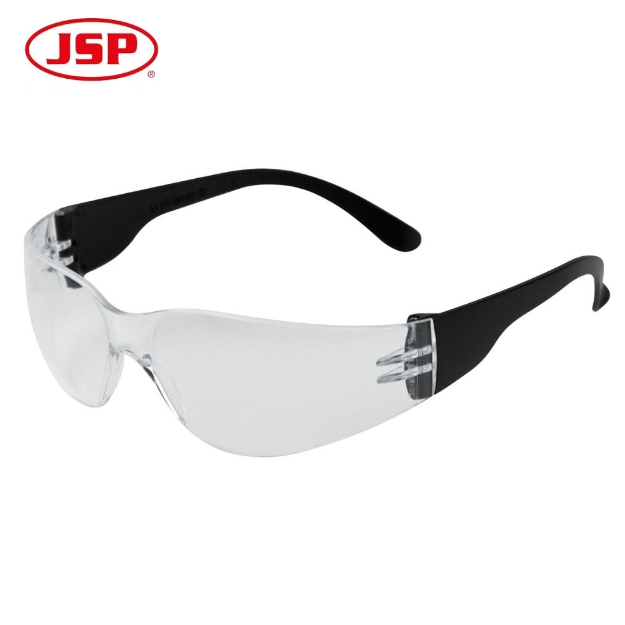 JSP Junior Stealth 7000 Safety Glasses with Clear Lenses