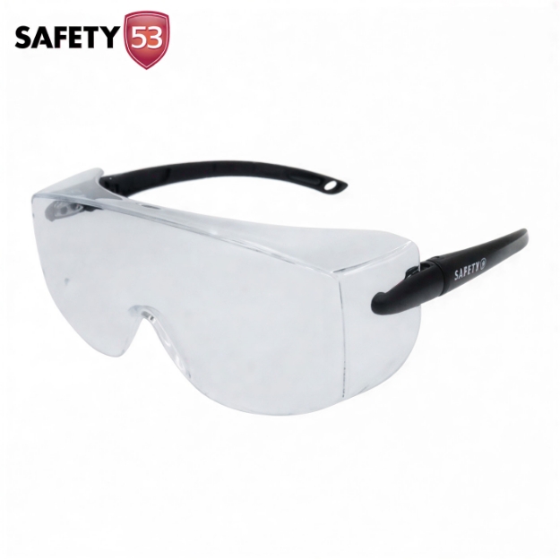 Safety 53 HS 2211 Clear Safety Over Spectacles Protective Eyewear