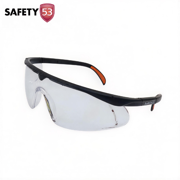 Safety 53 FLEX HS-2272 Ultra-Light Work Safety Glasses with UV Protection