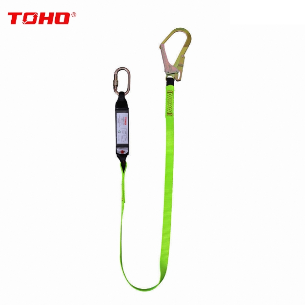 Toho ML 207 Shock Absorbing 1.8 Meter Fall Arrest Single Lanyard With Anti-Fall Hook