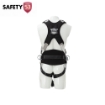 Safety 53 HS 5225 4D Ring Full Body Safety Harness with Shock Absorbing Double Lanyard for Fall Arrest Work Positioning and Climbing