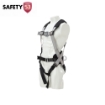 Safety 53 HS 5225 4D Ring Full Body Safety Harness with Shock Absorbing Double Lanyard for Fall Arrest Work Positioning and Climbing
