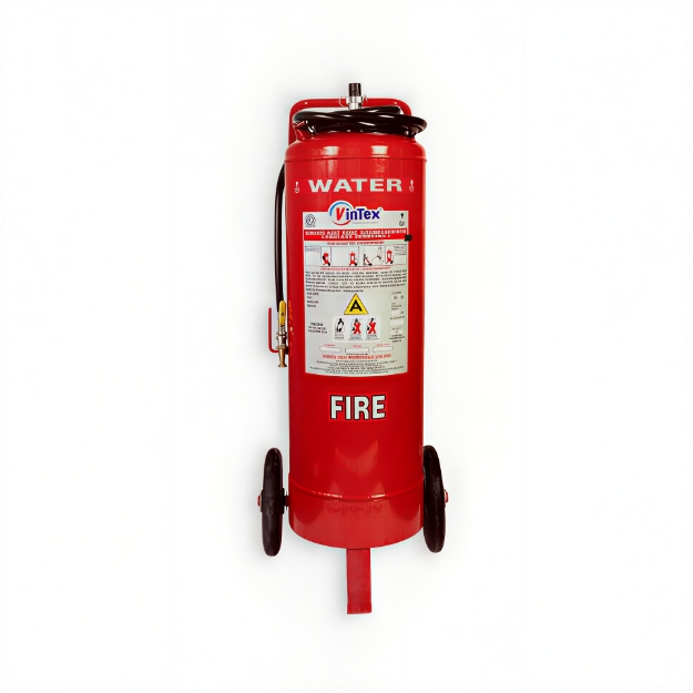 25 Liters Water Type Fire Extinguisher Trolley