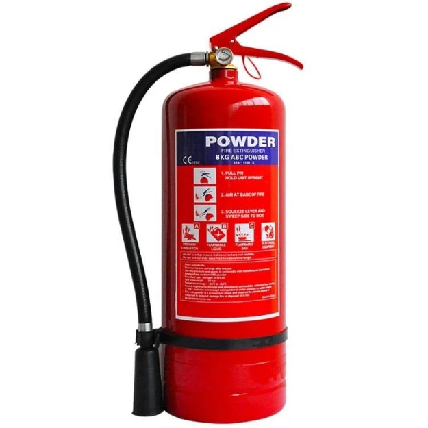 8 kg Dry Chemical Powder Fire Extinguisher DCP 