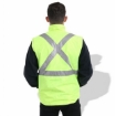 Fluorescent Parka FP1654 Road Clothing Hi Vis Safety Reflective Rain Coat Waterproof Jacket