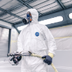 DuPont Tyvek 500 Xpert Chemical Protective Clothing With Hood Coverall 