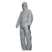 Dupont™ Tychem® 6000 F Abrasion & Puncture Resistance Grey Chemical Safety Coverall