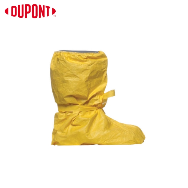 Dupont Tychem® 2000 C Yellow Slip-Retardant Chemical Safety Over Boot Cover