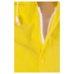 Chemical Polyvinyl Chloride Yellow Splash Protection Suit Heavy Duty