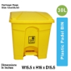 PPB 30 liter Household Plastic Pedal Bin