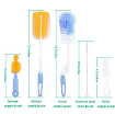8570 Professional Bottle Cleaner Brush Set for Narrow Neck Containers
