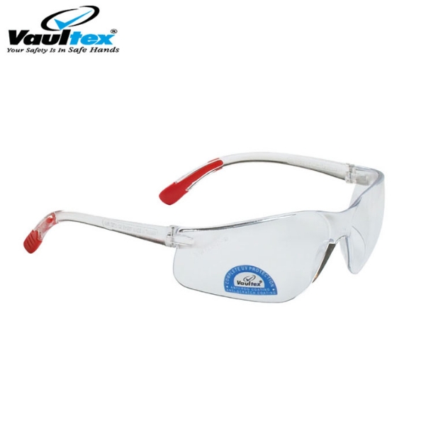 Safety Spectacles UD 19 Grey and Clear lenses 