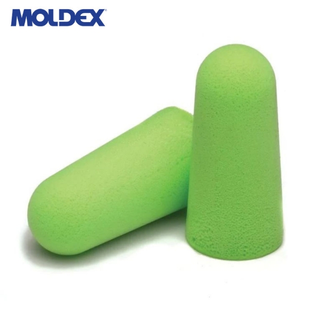 Disposable Pura Fit 6800 Foam Green Earplugs Uncorded 