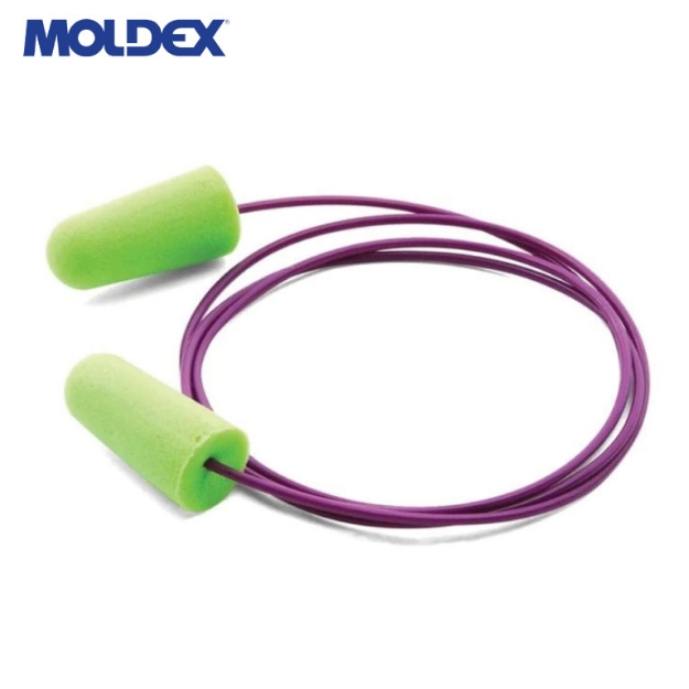 Disposable Pura Fit 6900 Foam Green Earplugs Corded  