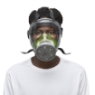 BLS 5150 Universal Reusable Full Face Respirator 5000 Series Thermoplastic Elastomer Version