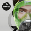 BLS 5150 Universal Reusable Full Face Respirator 5000 Series Thermoplastic Elastomer Version