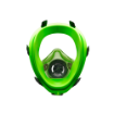 BLS 5400 Universal Reusable Full Face Respirator 5000 Series Silicone Face Seal Version