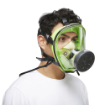 BLS 5400 Universal Reusable Full Face Respirator 5000 Series Silicone Face Seal Version