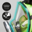 BLS 5400 Universal Reusable Full Face Respirator 5000 Series Silicone Face Seal Version
