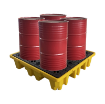 SPEAKMAN ZC5 4 Drum Spill Pallet for Industrial Chemical and Liquid Containment