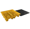 SPEAKMAN ZC5 4 Drum Spill Pallet for Industrial Chemical and Liquid Containment