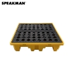 SPEAKMAN ZC5 4 Drum Spill Pallet for Industrial Chemical and Liquid Containment
