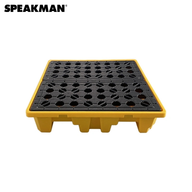 SPEAKMAN ZC5 4 Drum Spill Pallet for Industrial Chemical and Liquid Containment
