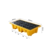 SPEAKMAN ZB5 2 Drum Spill Pallet for Industrial Chemical and Liquid Containment