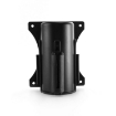 CCB01 Black Wall Mounted Retractable Crowd Control Barrier Belt 