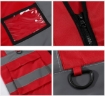 4 Pocket High Visibility Red 140 GSM Safety Vest with Reflective Strips