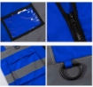 4 Pocket High Visibility Blue 140 GSM Safety Vest with Reflective Strips