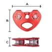 MP SHL 006 Double Sheave Pulley Block 36kN Load Capacity 