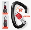 SH04 30kN Locking Carabiner Heavy Duty Aluminum Safety Hook