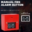 MCP1 Fire Alarm Manual Call Point with Protective Cover