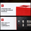 MCP1 Fire Alarm Manual Call Point with Protective Cover