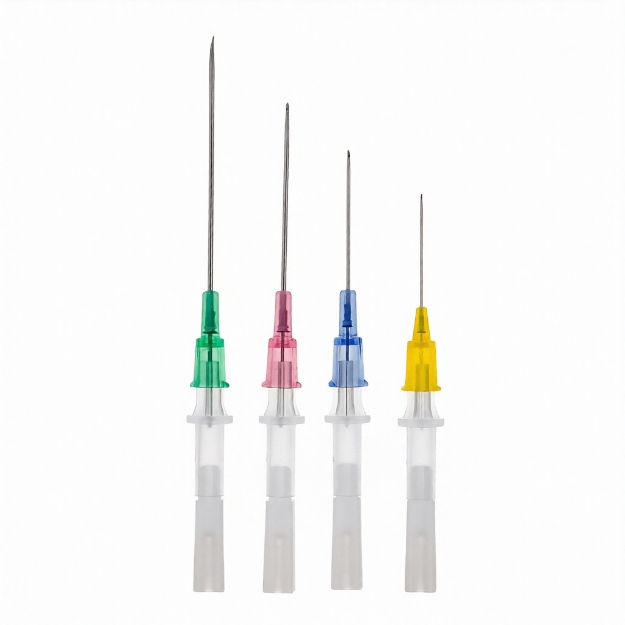 Sterile Disposable Peripheral IV Cannulas for Intravenous Infusion Therapy