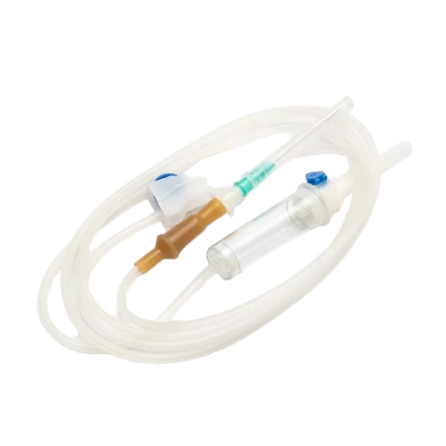 IV Infusion Set Sterile Disposable IV Drip Set 20 Drops