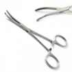 Kelly Locking Tweezers Silver Curved Hemostatic Forceps