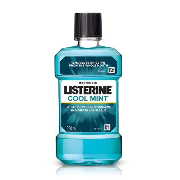 Listerine Cool Mint Antiseptic Mouthwash Germ Protection Oral Rinse