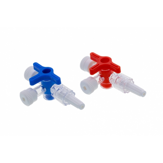 Medical Three Way Stopcock Sterile IV Fluid Control Valve