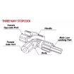 Medical Three Way Stopcock Sterile IV Fluid Control Valve